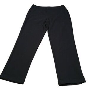 Christopher & Banks Navy Blue Ankle Career Pants with Spandex Size 8